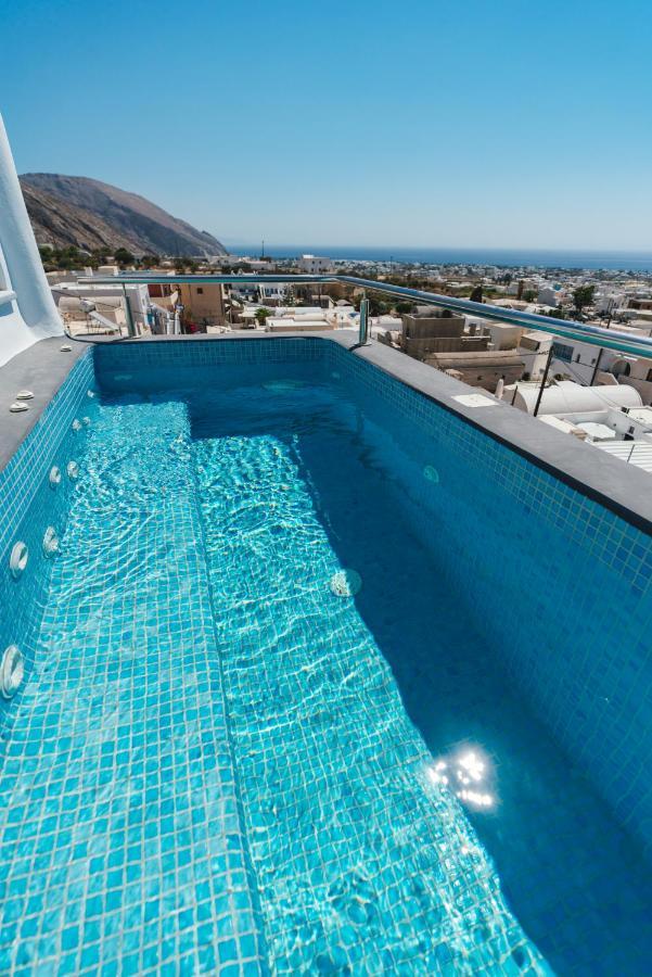 Lux House With Outdoor Jacuzzi And Sea View In Santorini Apartment Emporio  Ngoại thất bức ảnh